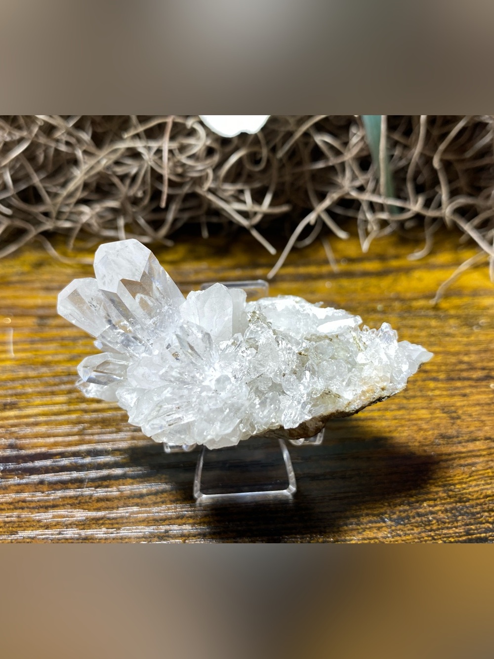 Small Lemurian Quartz Points Cluster